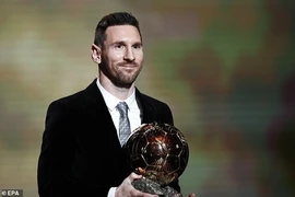 Lionel Messi giành Quả bóng Vàng 2019