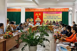 Gia Lai: Hội thảo khoa học về quần thể di tích sơ kỳ Đá cũ Rộc Tưng-Gò Đá