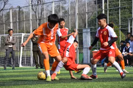 Khởi tranh môn bóng đá Hội khỏe Phù Đổng tỉnh Gia Lai lần thứ X