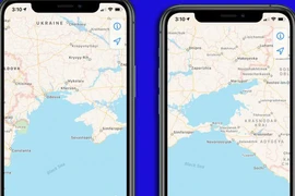 Đánh dấu Crimea thuộc Nga, Apple muốn lấn sân sang chính trị?