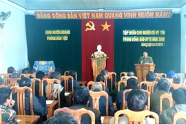 Kbang: Tập huấn cho người có uy tín trong đồng bào dân tộc thiểu số