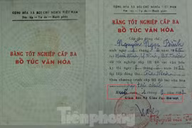 Bí thư huyện ủy lên tiếng vụ bằng cấp 3 sửa chữa của cấp phó