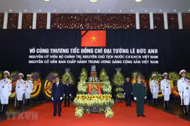 Cử hành trọng thể Lễ truy điệu nguyên Chủ tịch nước Lê Đức Anh