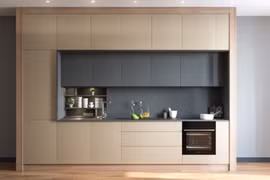 Những tủ bếp được thiết kế độc đáo như tủ để quần áo