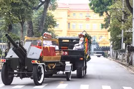 Linh cữu nguyên Chủ tịch nước Lê Đức Anh được đưa vào TP HCM