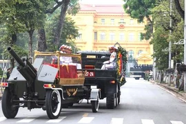 Linh cữu nguyên Chủ tịch nước Lê Đức Anh được đưa vào TP HCM