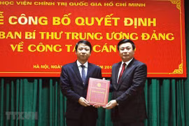 Bổ nhiệm chức vụ PGĐ Học viện Chính trị quốc gia Hồ Chí Minh