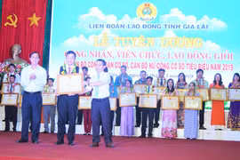 Gia Lai: Vinh danh cán bộ Công đoàn xuất sắc