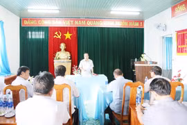 Phó Bí thư Tỉnh ủy Châu Ngọc Tuấn làm việc với Hội CCB tỉnh