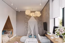 Những căn phòng thoáng mát cho trẻ nhỏ khi mùa Hè về