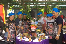 Kông Chro: 20 đội tham gia Hội thi mâm cơm cuối tuần