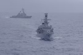 Mỹ, Nhật Bản, Ấn Độ và Philippines tập trận chung ở biển Đông