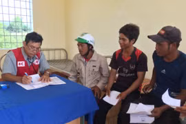 Khám bệnh, cấp thuốc miễn phí cho đồng bào nghèo xã Chơ Long