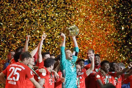 Vùi dập Leipzig 3-0, Bayern hoàn tất cú đúp danh hiệu vô địch quốc nội