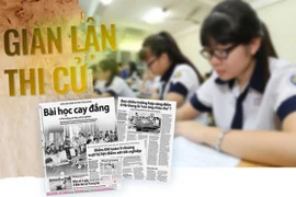 222 học sinh được nâng điểm trong vụ gian lận thi cử