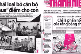 Một bộ phận GV sa sút đạo đức:Xin thầy-cô nghĩ về danh dự của mình