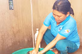 Xây nhà tiêu hợp vệ sinh vùng nông thôn: Thiết thực, ý nghĩa