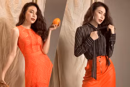 Trà Ngọc Hằng sành điệu với thời trang cao cấp