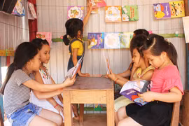 Thư viện thân thiện ở trường mầm non tại Gia Lai