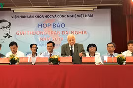 4 công trình xuất sắc nhận Giải thưởng Trần Đại Nghĩa 2019