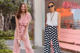 Sao Việt sành điệu với các dáng quần hợp mốt
