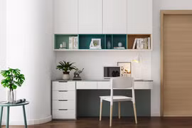 Ý tưởng bố trí phòng làm việc tại nhà tiện nghi