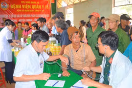 Vì sức khỏe người dân biên giới