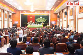 Ông Hồ Văn Điềm tái cử Chủ tịch Ủy ban MTTQ Việt Nam tỉnh