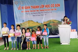 Đak Pơ: Trường mẫu giáo Tuổi Thơ được tặng 1 phòng học