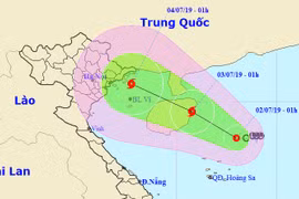 Áp thấp nhiệt đới khả năng mạnh lên thành bão, giật cấp 11