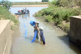 Chống hạn giữa... mùa mưa ở Ia Pa