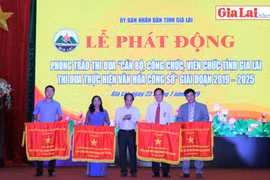 Phát động thi đua thực hiện văn hóa công sở giai đoạn 2019-2025