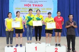 Hội thao công nhân viên chức-lao động huyện Chư Sê