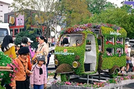 Festival hoa Đà Lạt thay đổi chủ đề mỗi ngày