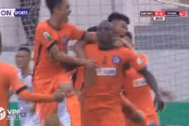 5 bàn thắng đẹp vòng 8 V-League 2018