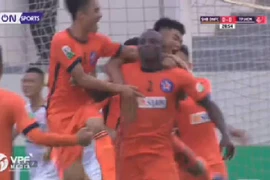 5 bàn thắng đẹp vòng 8 V-League 2018