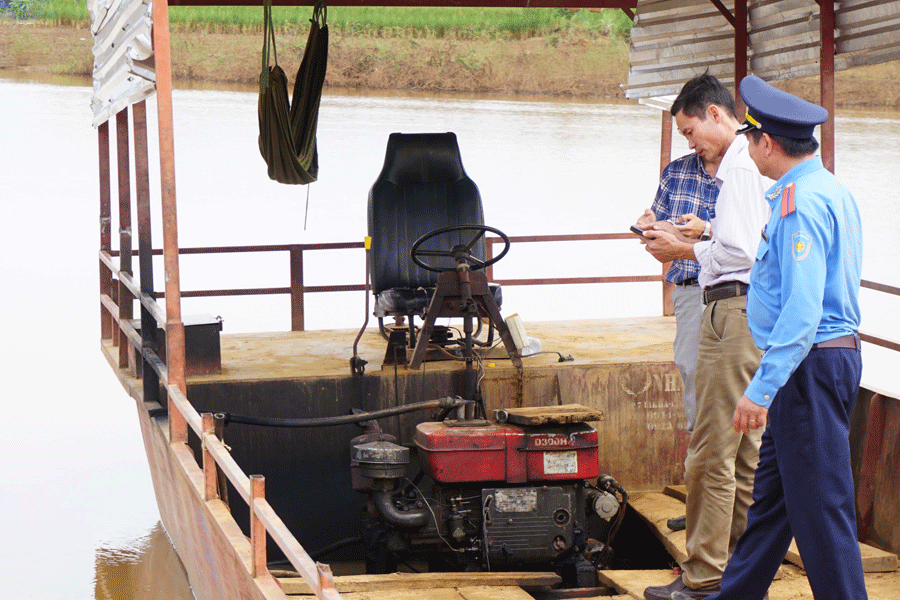 Gia Lai: Tăng cường quản lý phương tiện đường thủy nội địa