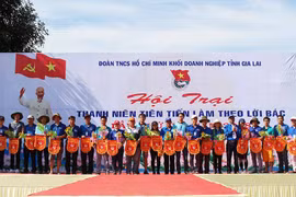 Gia Lai: Hội trại "Thanh niên tiên tiến làm theo lời Bác"