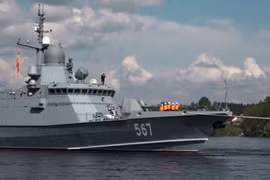 Nga tiến hành thử nghiệm chiến hạm cỡ nhỏ mang tên lửa hành trình