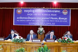 Hội thảo khoa học về hệ thống chính trị Lào-Việt Nam tại Vientiane