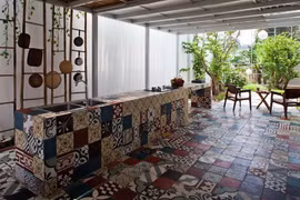 Xu hướng trang trí nhà với gạch bông