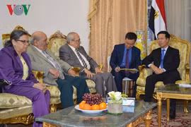 Ông Võ Văn Thưởng thăm và làm việc tại Ai Cập