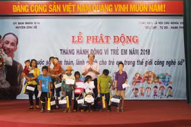 Huyện Chư Sê: Phát động Tháng hành động vì trẻ em