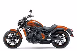 Kawasaki Vulcan S có thêm màu cam Pearl Lava Orange
