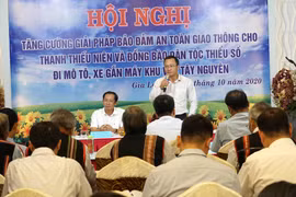 Bàn giải pháp kéo giảm tai nạn giao thông trong đồng bào dân tộc thiểu số