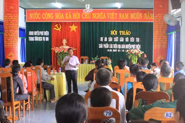 Phú Thiện: Hội thảo dự án sản xuất gắn với tiêu thụ sản phẩm lúa