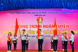 Gia Lai: Huấn luyện kỹ năng cho Tổng phụ trách Đội