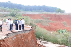 Đắk Nông: Sớm xác định nguyên nhân sạt lở tại Khu công nghiệp Nhân Cơ