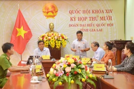 Ngày làm việc thứ 2 Kỳ họp thứ 10 Quốc hội khóa XIV: Tập trung thảo luận các dự thảo luật