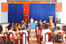 Chư Sê: Đối thoại với các hộ dân liên quan đến dự án khu dân cư xã Ia Pal và xã Dun